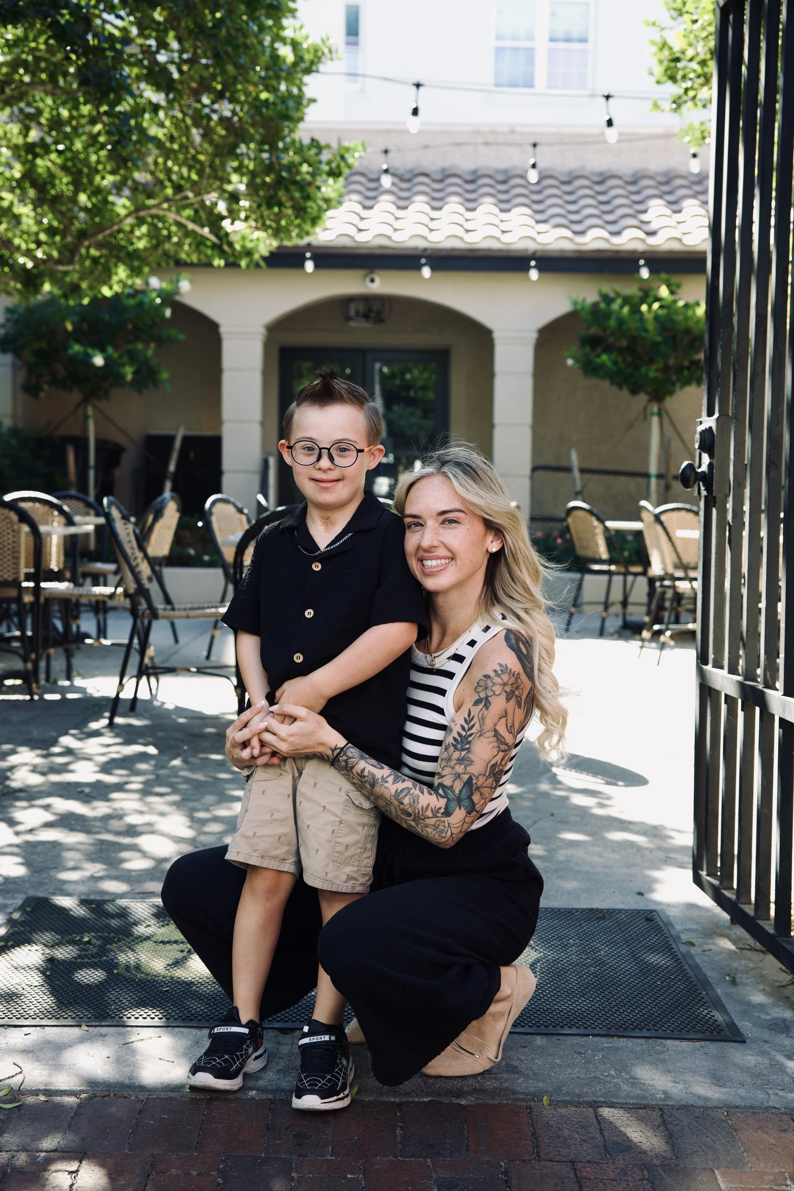 Special Sips owner Hannah with her son Riley